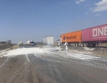 El percance provocó el cierre de la vía en ambos sentidos. @PCJalisco / Twitter