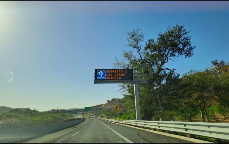El penúltimo tramo de la vía corta Guadalajara - Puerto Vallarta se abrió al público el pasado miércoles 27 de marzo. EL INFORMADOR / O. Álvarez