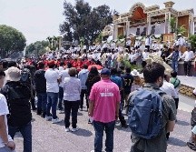 Hoy Viernes Santo se lleva a cabo la representación de la sentencia de Jesús, el viacrucis y la crucifixión, esta última tiene lugar en el Cerro de la Estrella. SUN / F. Rojas