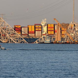 Hallan cuerpo de mexicano luego del accidente en puente de Baltimore