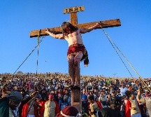 Desbordó pasión y fervor desde el Cerro de la Cruz, con la crucifixión de Jesús, en la tradicional Judea de la Delegación de San Martín de las Flores, en Tlaquepaque, la cual llegó a su edición número 230. EL INFORMADOR / H. Figueroa