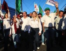 La candidata emanada del Partido Verde Ecologista de México acompañará este domingo a Sergio Chávez, candidato a la reelección por Tonalá. ESPECIAL.