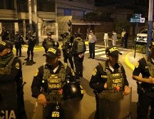 La mandataria realizó un pronunciamiento en el que criticó el operativo fiscal y policial y lo definió como abusivo. EFE