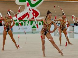 Las mexicanas que calificaron en el séptimo lugar a la final con un total de 62.800 puntos, se llenaron de confianza y con una soberbia presentación conquistaron la medalla de plata. ESPECIAL /  CONADE