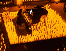 Los conciertos Candlelight ofrecen una experiencia musical y multisensorial única. Instagram/ @candlelight.concerts