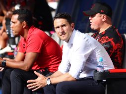 El director técnico rojinegro, Beñat San José se dijo molesto y contrariado porque no le hicieron caso dentro del terreno de juego. IMAGO7.