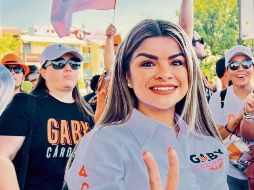 Gabriela Cárdenas indicó que visitará todas las colonias de su distrito para llevar sus propuestas. ESPECIAL