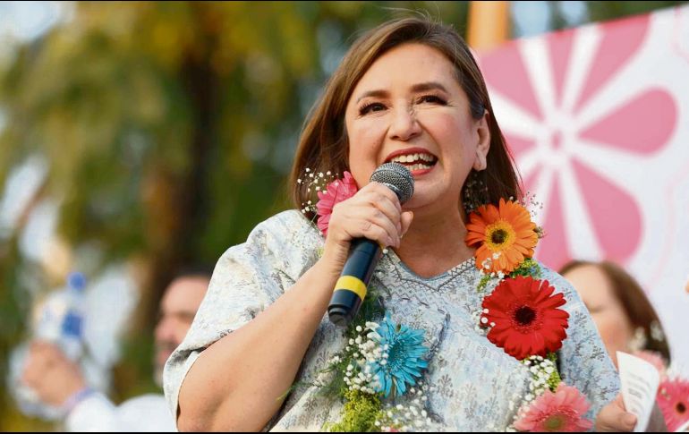 Gálvez habló en Puebla sobre acabar con el huachicol y reforzar la seguridad del Estado. EL UNIVERSAL