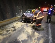 Uno de ellos ocurrió debajo de la Glorieta Minerva, en el túnel de la avenida López Mateos. ESPECIAL