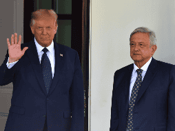 Durante el gobierno de Trump, López Obrador aceptó desplegar elementos de la GN, después de que Trump amenazara con imponer aranceles a las importaciones mexicanas. AFP / ARCHIVO