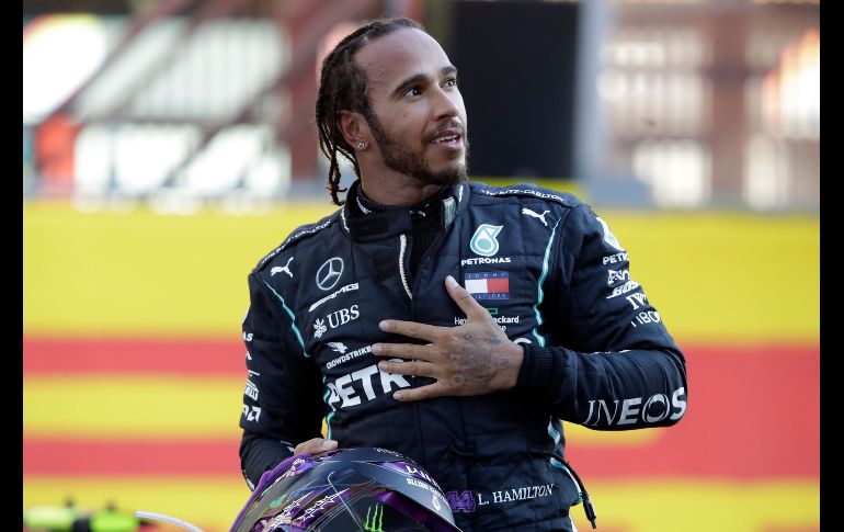 Hamilton está comenzando su última temporada como piloto de Mercedes. AFP/Archivo