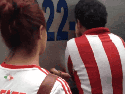 Este famoso aficionado del Rebaño no lloraba por una derrota de su equipo. ESPECIAL.