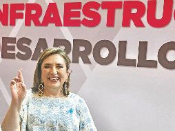 Gálvez se presentó en Veracruz y prometió “poner fin al presidencialismo”. EL UNIVERSAL