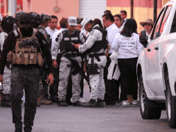 Gisela Gaytán fue ultimada en el primer día de su campaña proselitista cuando recorría las calles de Celaya. EFE / L. Ramírez