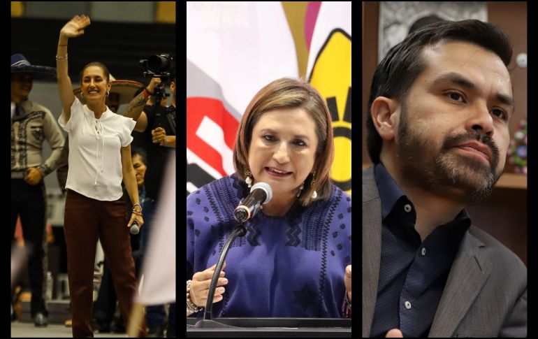 Uno de los tres candidatos a la presidencia de México es el que ha generado mayor gasto en campaña. EL INFORMADOR, SUN/ ARCHIVO