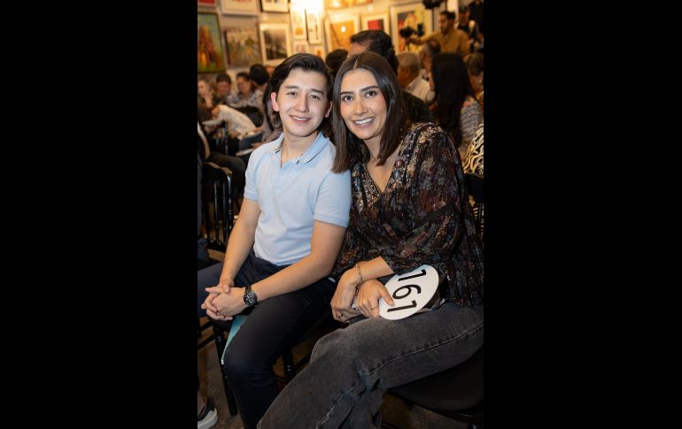Andrés Gutiérrez y Vivian León. GENTE BIEN JALISCO/ Christian Pérez