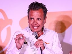 Lemus anunció este compromiso al presentar su “Propuesta para el cuidado y abasto del agua en Jalisco”. EL INFORMADOR / H. FIGUEROA