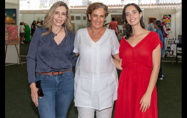María Rosa Palacio, Lucía Williams y Solange González. GENTE BIEN JALISCO/ Jorge Soltero