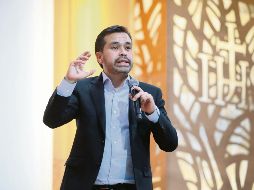 El emecista fue a la Universidad Iberoamericana, en León. EFE