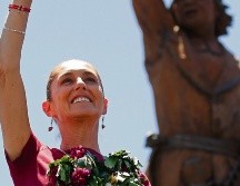 Claudia Sheinbaum estuvo lunes y martes en Jalisco, en donde presentó sus propuestas de campaña para la Entidad. EFE