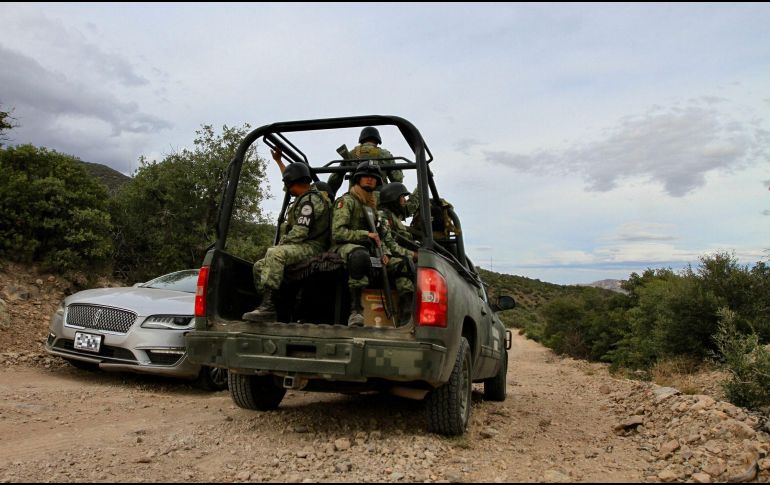 Las personas fueron ubicadas en las inmediaciones del municipio de Monte Escobedo, Zacatecas, donde elementos de la Policía Estatal Preventiva, Ejército Mexicano y Guardia Nacional mantienen un despliegue operativo constante. NTX / ARCHIVO
