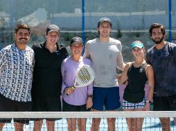 Roberto Chávez, Mauricio Suárez, Raquel Piña, Luis Mayagoitia, Astrid Alcalá y Arturo Salido. GENTE BIEN / ANTONIO RODRÍGUEZ Y JORGE SOLTERO