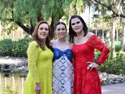 Claudia De Villaseñor, Gaby Gómez y Marcela López. GENTE BIEN JALISCO/ Marifer Rached