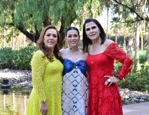 Claudia De Villaseñor, Gaby Gómez y Marcela López. GENTE BIEN JALISCO/ Marifer Rached