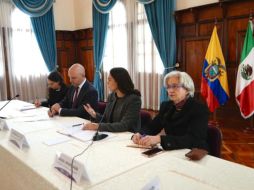 A través de un comunicado, la Cancillería de Ecuador, invocó el principio de 