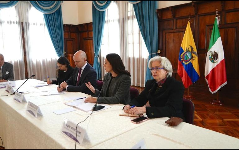 A través de un comunicado, la Cancillería de Ecuador, invocó el principio de 