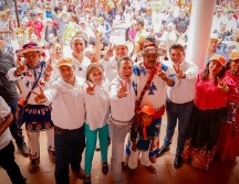 Lemus Navarro refrendó su compromiso para generar apoyos y créditos para los productores del campo, así como la digitalización de la educación. CORTESÍA