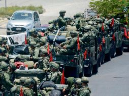 El Gobierno federal ha optado por el incremento de los patrullajes por parte de las Fuerzas Armadas para tratar de reducir la inseguridad en el país. AFP
