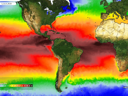 Un mar más caliente podría dar sorpresas y, conforme inicie la temporada se estará emitiendo una nueva actualización por parte de los expertos. ESPECIAL / METEORED