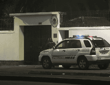 El Gobierno de México también rechazó el incremento de la presencia de fuerzas policiales ecuatorianas afuera de la Embajada de México en Quito. EFE / J. Jacome