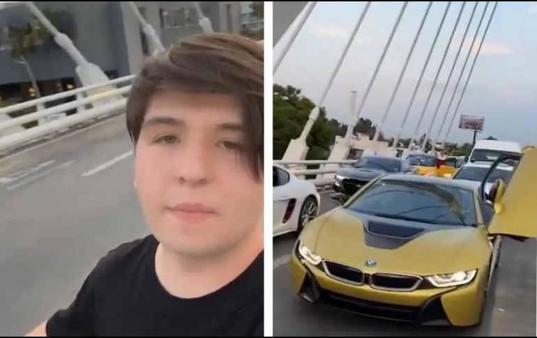 Fofo Márquez causó polémica en 2022 por cerrar una avenida importante de Guadalajara. ESPECIAL