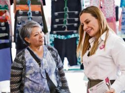 Diana González señaló su compromiso de trabajar arduamente para abordar las preocupaciones y necesidades que ha escuchado de la población. ESPECIAL