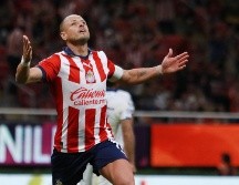 Hernández sacudió las redes para el Guadalajara por última vez contra Santos el 27 de marzo de 2010. IMAGO7.