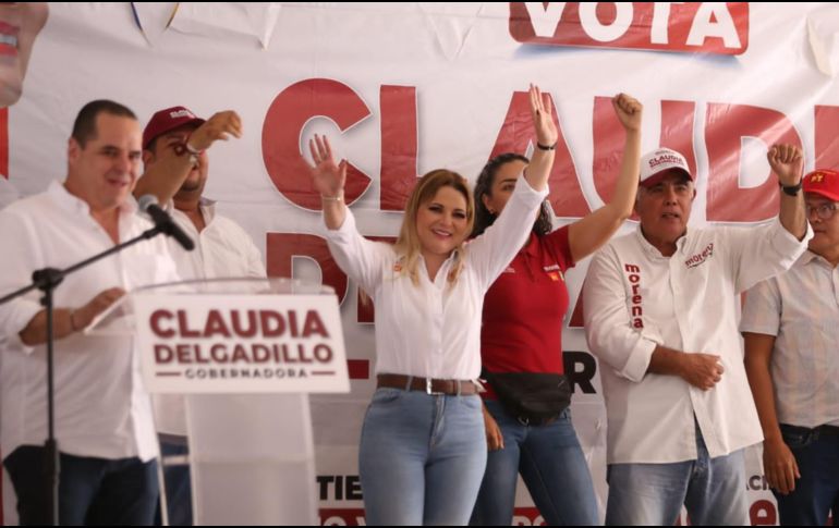 Claudia Delgadillo aseguró que, de ganar la gubernatura, fomentará el emprendimiento agrícola entre los jóvenes. CORTESÍA.