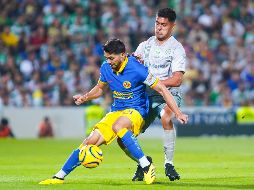 América no pudo ante el Santos, pero logró mantener el liderato del Clausura 2024. IMAGO7/E. Saavedra