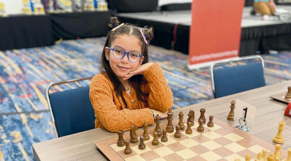 Alondra Bagatella, la niña genio del ajedrez