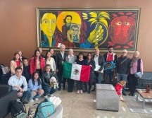 Este domingo 7 de abril, el cuerpo diplomático mexicano ya viaja de regreso a México desde Quito, informó la SRE. ESPECIAL / X / @aliciabarcena