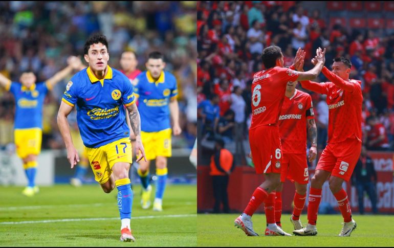 América y Toluca se enfrentarán en un duelo adelantado de liguilla, el cual se disputará en la cancha del Estadio Azteca. IMAGO7.