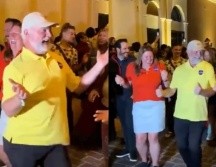 A los expertos de la NASA se les notó muy contentos al participar en el evento. ESPECIAL