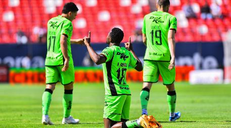 Avilés Hurtado rompió el empate en la reanudación del juego entre el Atlético San Luis y el FC Juárez. Imago7 / Olimpia Puga
