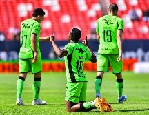 Avilés Hurtado rompió el empate en la reanudación del juego entre el Atlético San Luis y el FC Juárez. Imago7 / Olimpia Puga