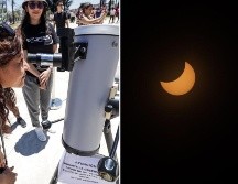 Denisse Sánchez, dijo que es un evento único y que, a diferencia del ocurrido en 1991 que vivió mientras estaba en la primaria, ahora cuenta con mayor información sobre qué son los eclipses. EL INFORMADOR / H. FIGUEROA
