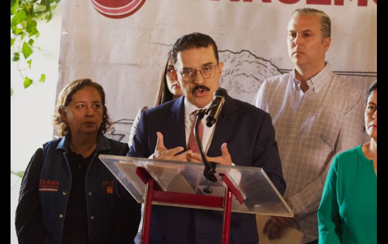 El candidato al Senado por la alianza Sigamos Haciendo Historia, Carlos Lomelí Bolaños, anunció que emprenderá acciones legales. CORTESÍA