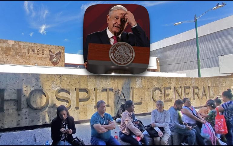 López Obrador recordó que en los gobiernos del periodo neoliberal se destruyó el sistema de salud porque apostaron a la privatización de los servicios médicos. EL INFORMADOR / SUN / ARCHIVO