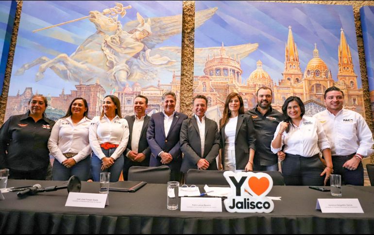 Otras de las propuestas de Pablo Lemus contempla la instalación de arcos carreteros de seguridad en los accesos al estado, para coordinar estrategias y combatir delitos, como el robo de vehículos, y trabajar por la reducción de la tasa de homicidios dolosos. CORTESÍA.