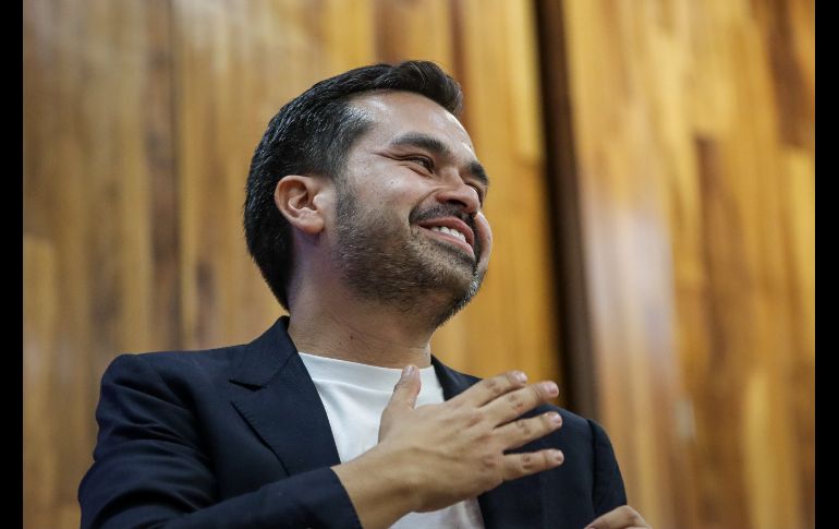 El candidato destacó el acuerdo alcanzado entre el rector de la UdeG y el gobernador para garantizar un presupuesto constitucional para la Universidad de Guadalajara. EL INFORMADOR / H. Figueroa